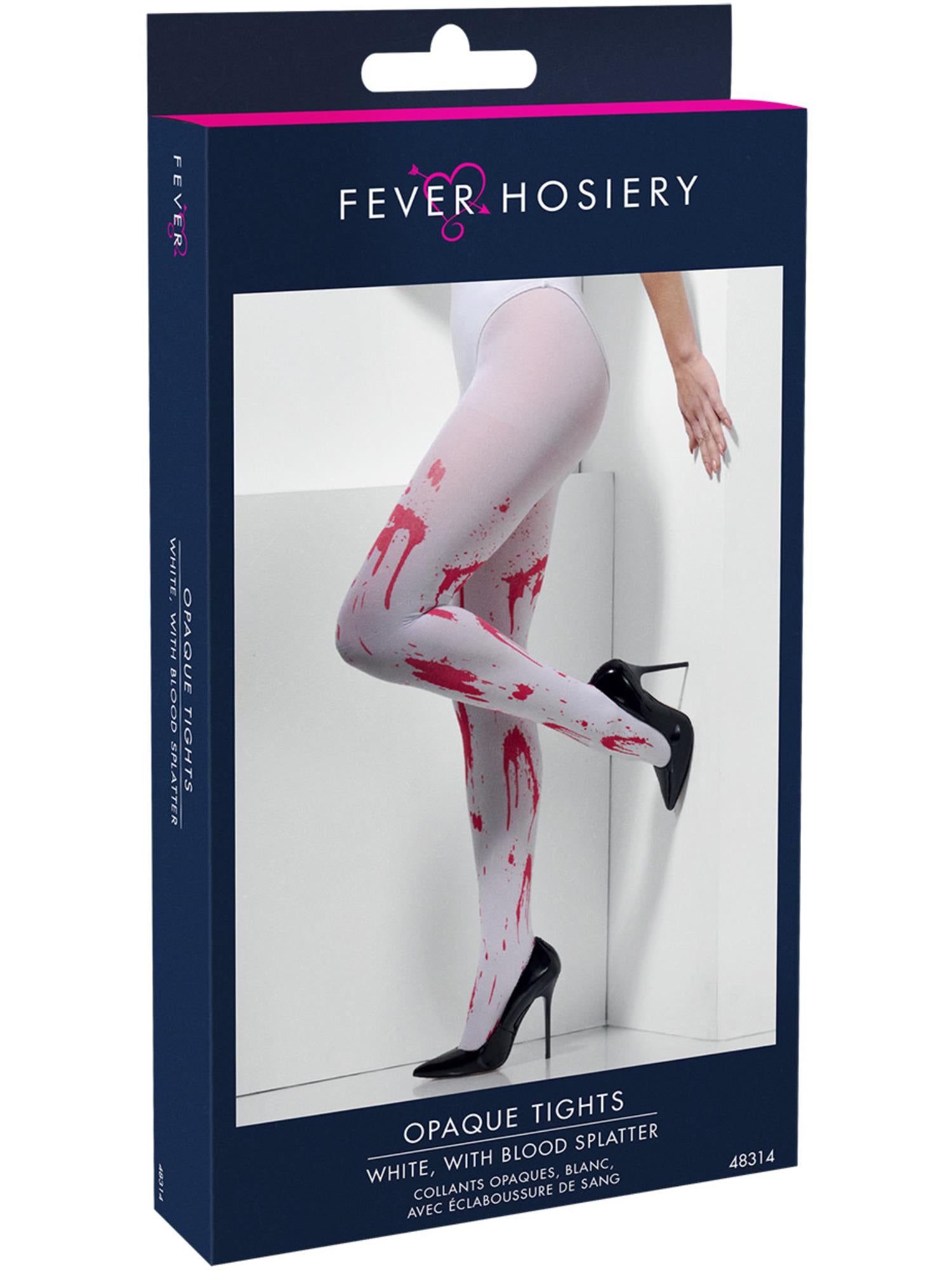 Opaque Tights, White 2