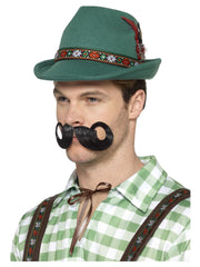 Deluxe Alpine Trenker Hat, Green - 1
