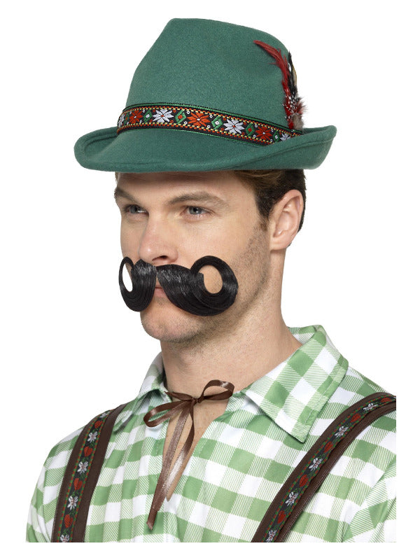 Deluxe Alpine Trenker Hat, Green - 2