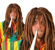 BROWN RASTA WIG (BOX CONTAINER)