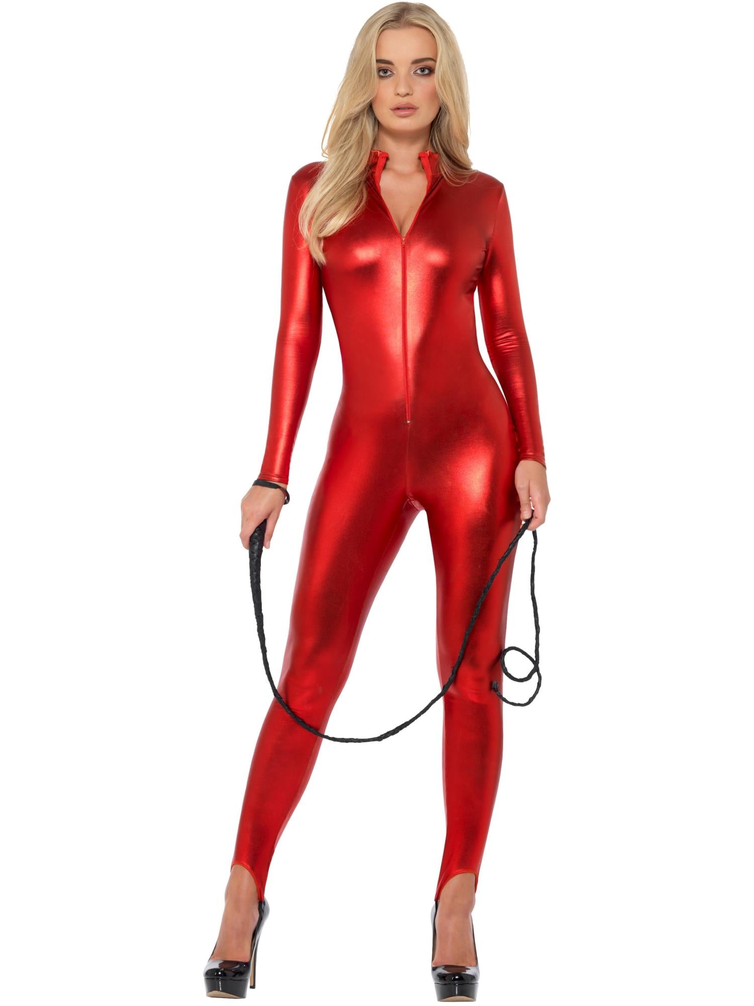 Fever Miss Whiplash Costume, Red 1