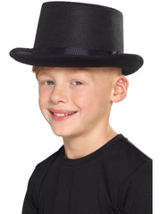 Kids Top Hat, Black 1