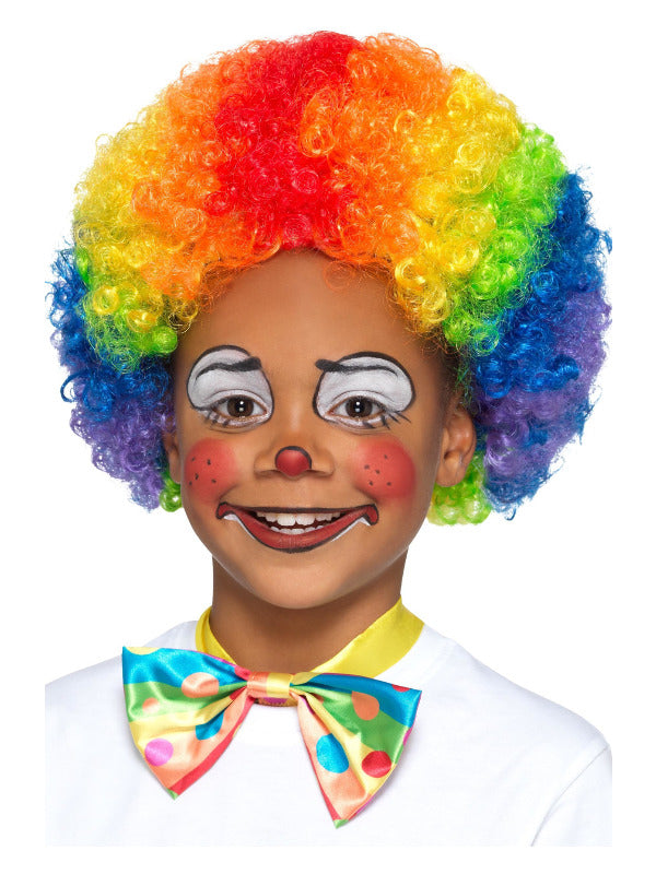 Clown Wig, Multi-Coloured - 2