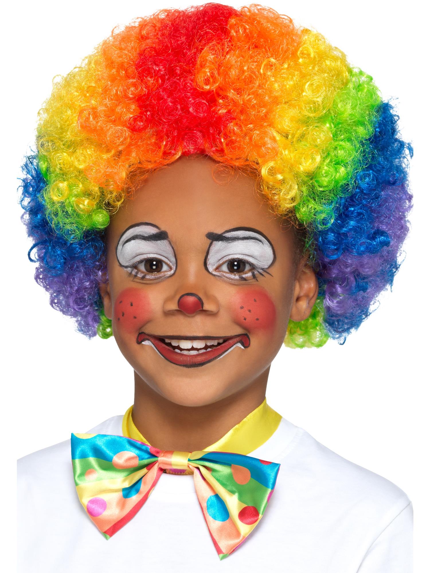Clown Wig, Multi-Coloured 1