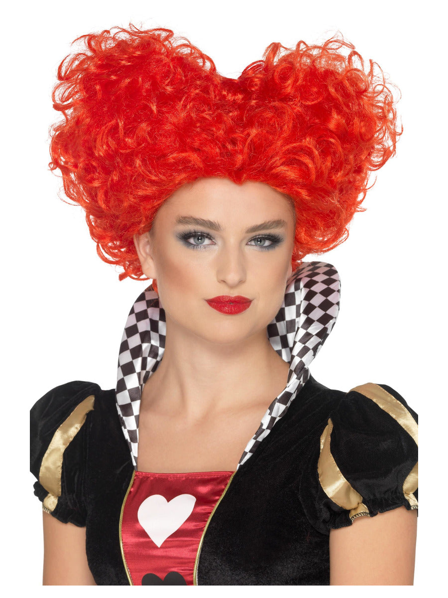 Heart Wig, Red - 1