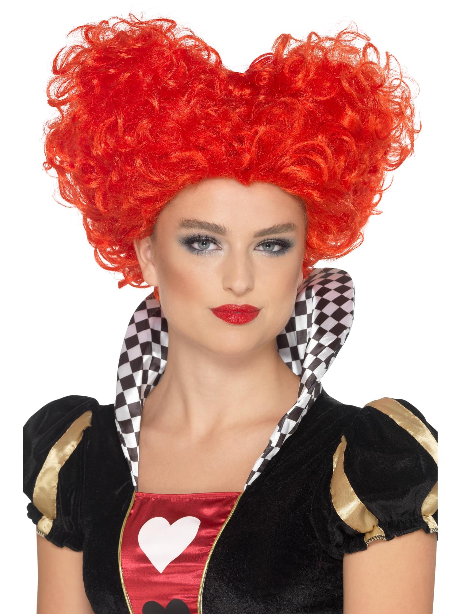 Heart Wig, Red 1