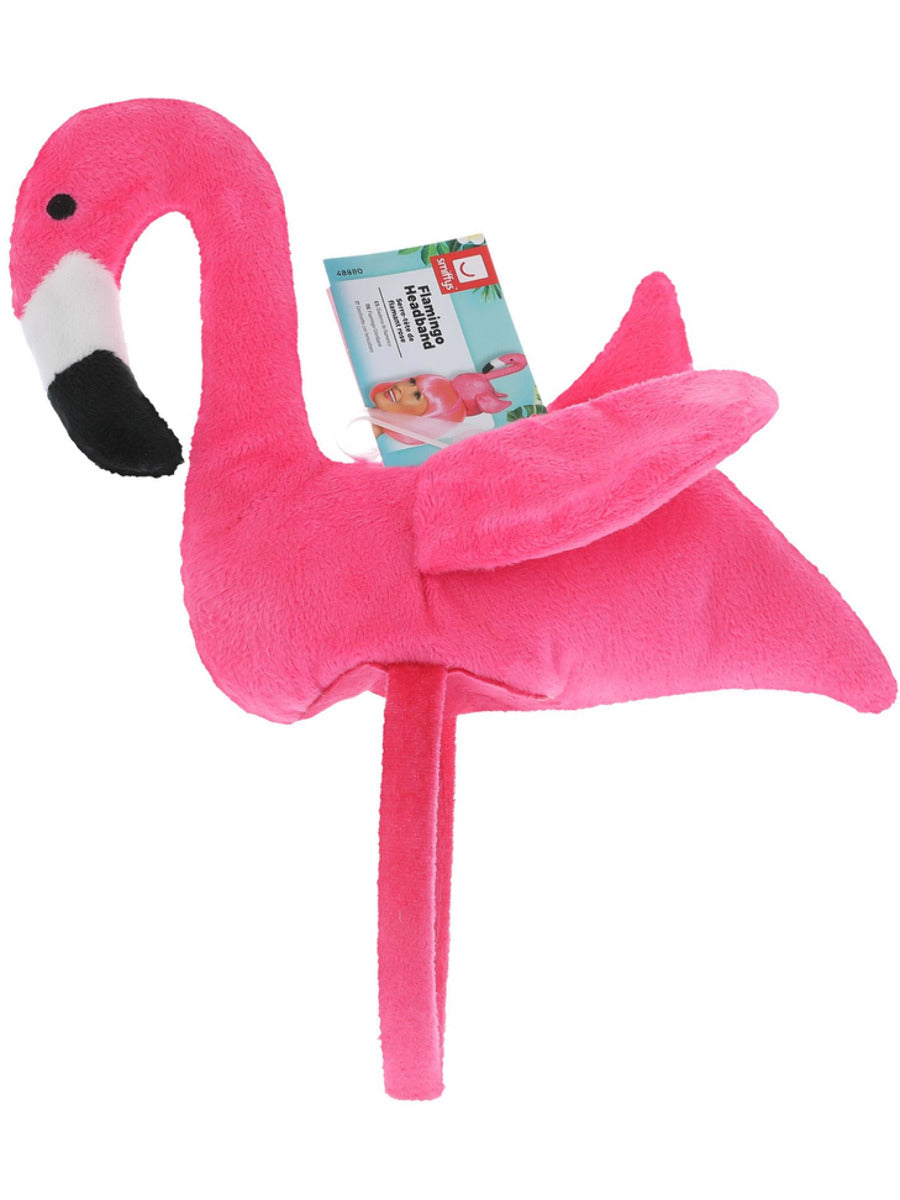 Flamingo Headband, Pink - 3