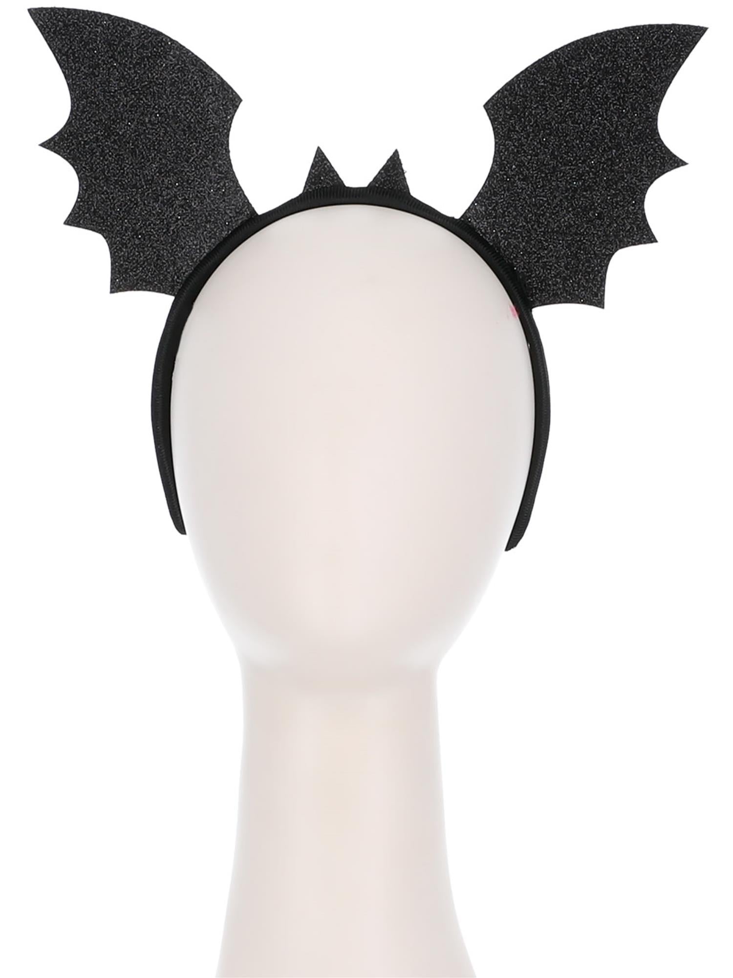 Bat Wings Headband, Black 2