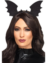 Bat Wings Headband, Black 1