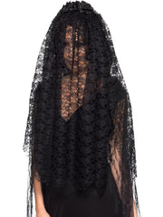 Black Widow Veil, Black 1