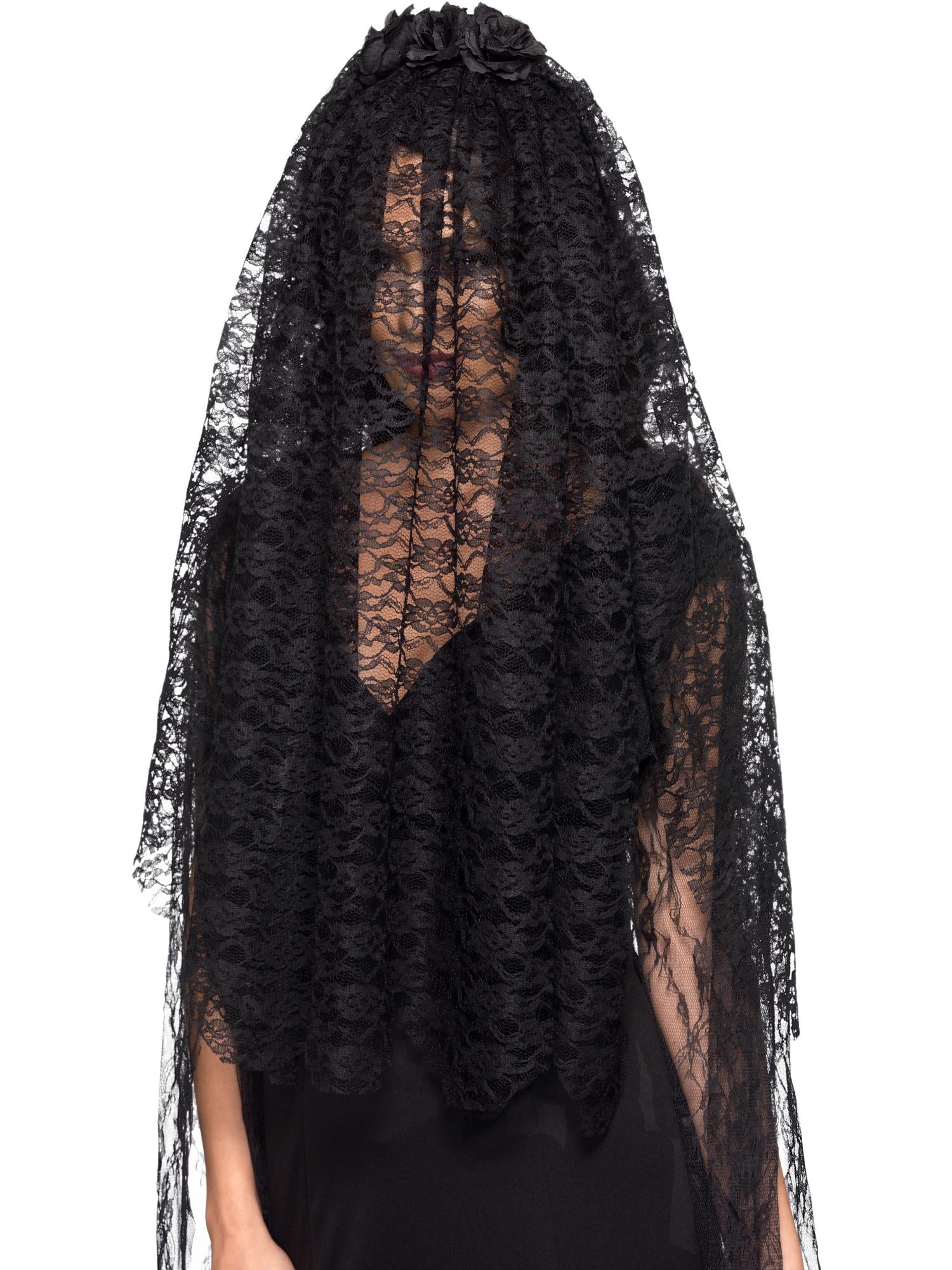 Black Widow Veil, Black 1