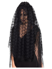 Black Widow Veil, Black - 1