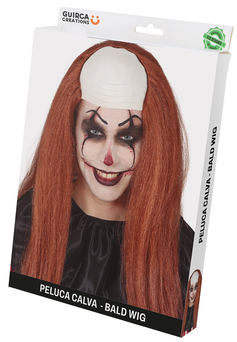 BALD WITH BROWN HAIR (BOX IN CONTAINER)