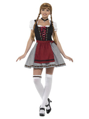 Flirty Fräulein Bavarian Costume, Black - 1