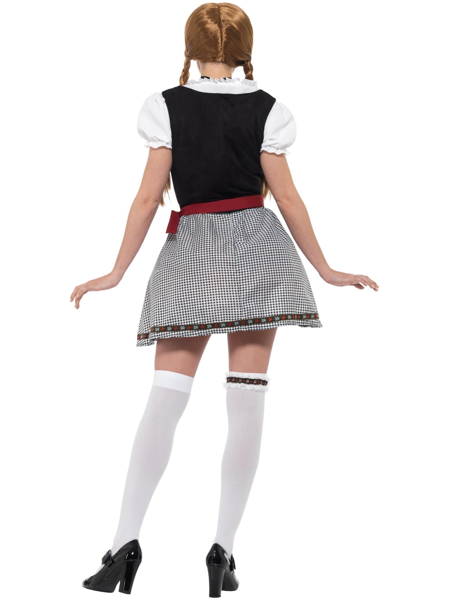 Flirty Fr?ulein Bavarian Costume, Black 2