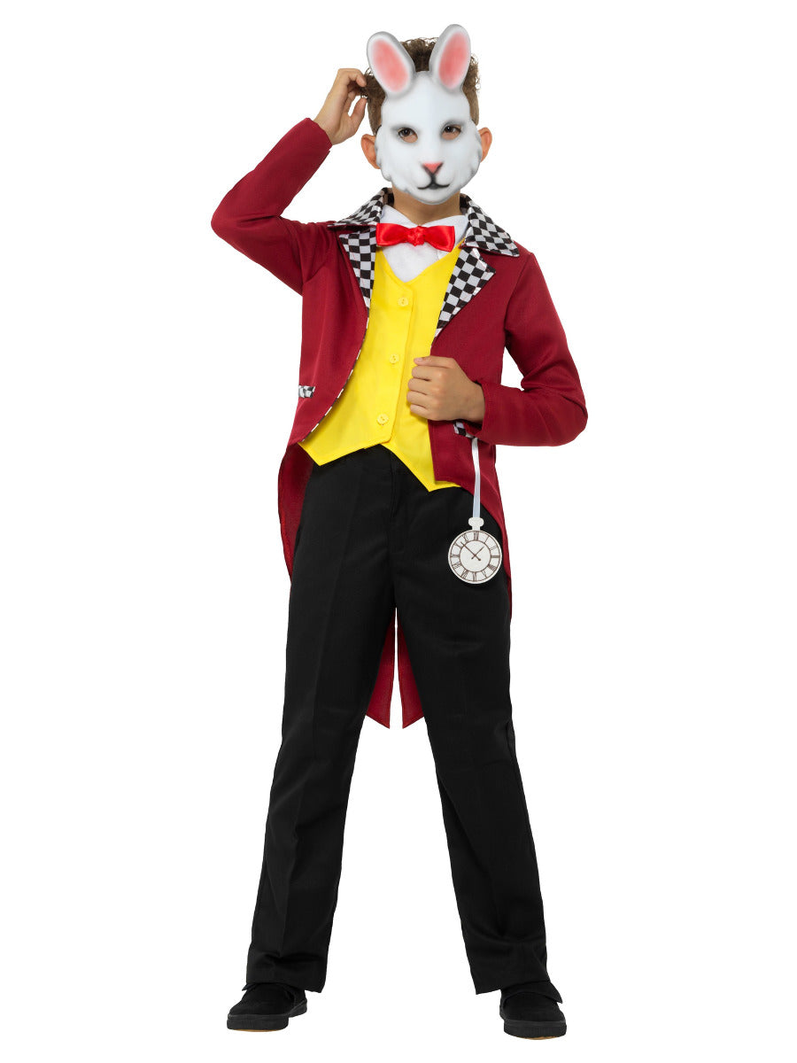 White Rabbit Costume, Multi-Coloured - 1