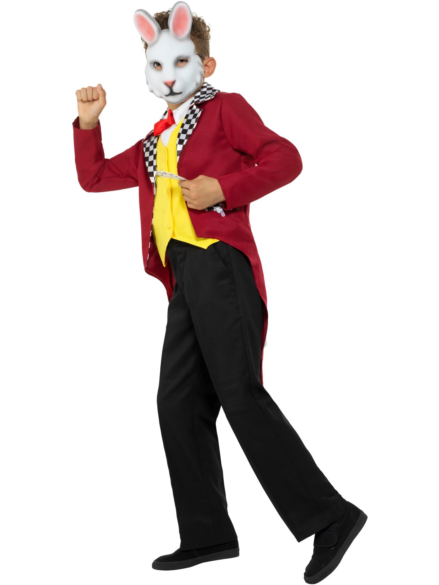 White Rabbit Costume, Multi-Coloured 3