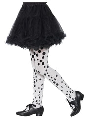 Dalmatian Tights, Childs, Black & White - 1