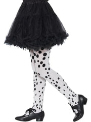 Dalmatian Tights, Childs, Black & White 1