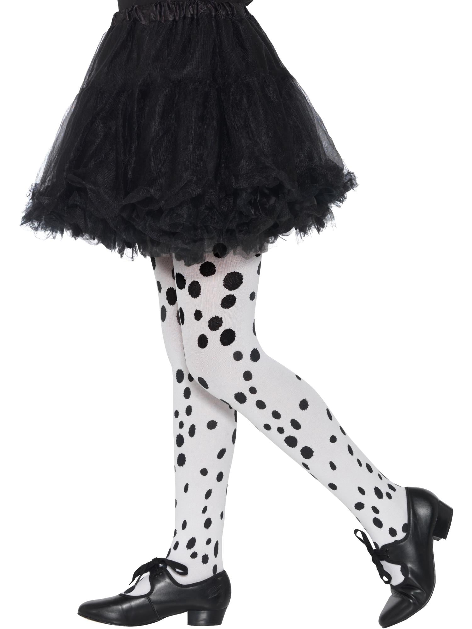 Dalmatian Tights, Childs, Black & White 1