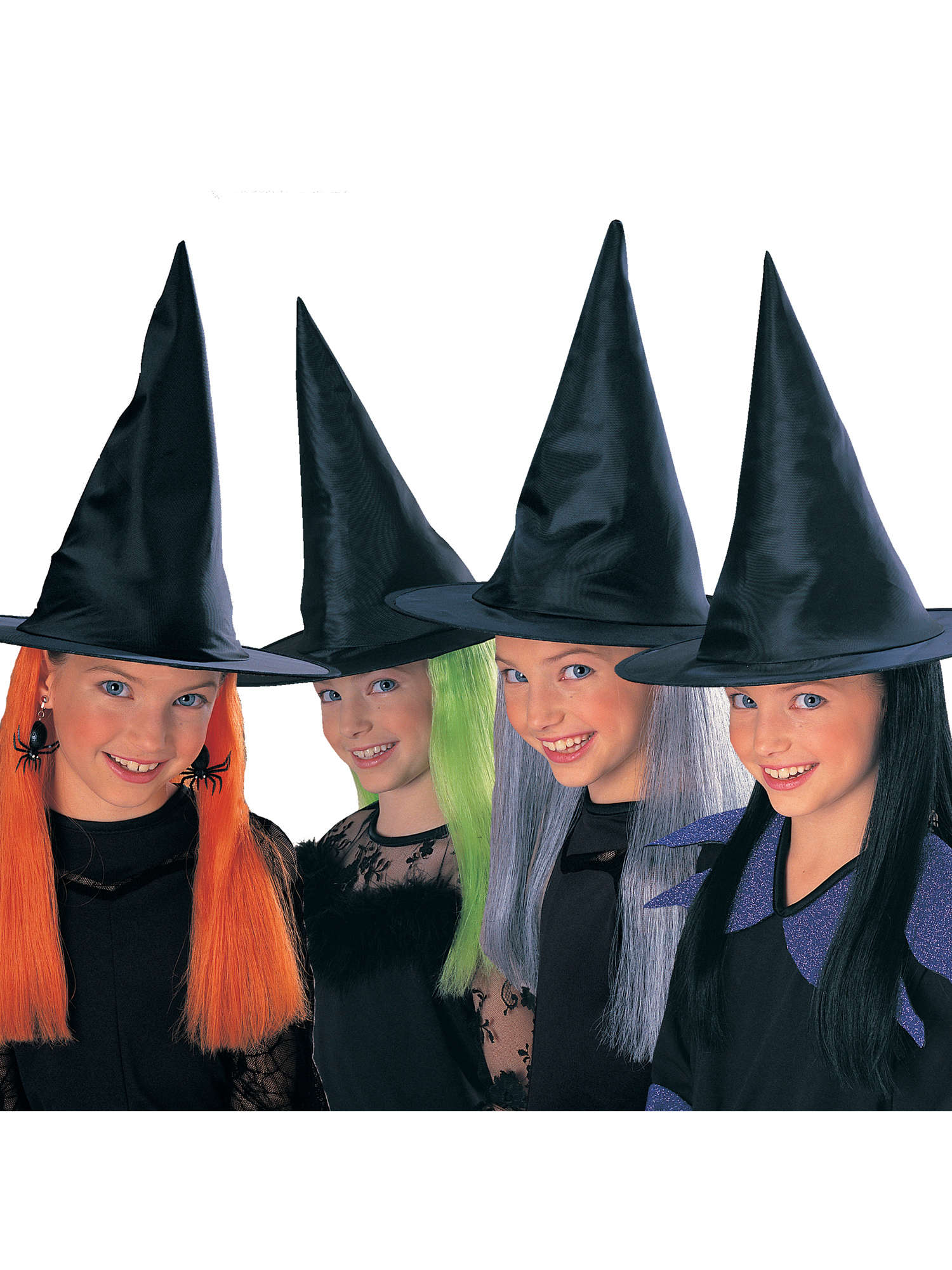 Witch Hat with Hair 1