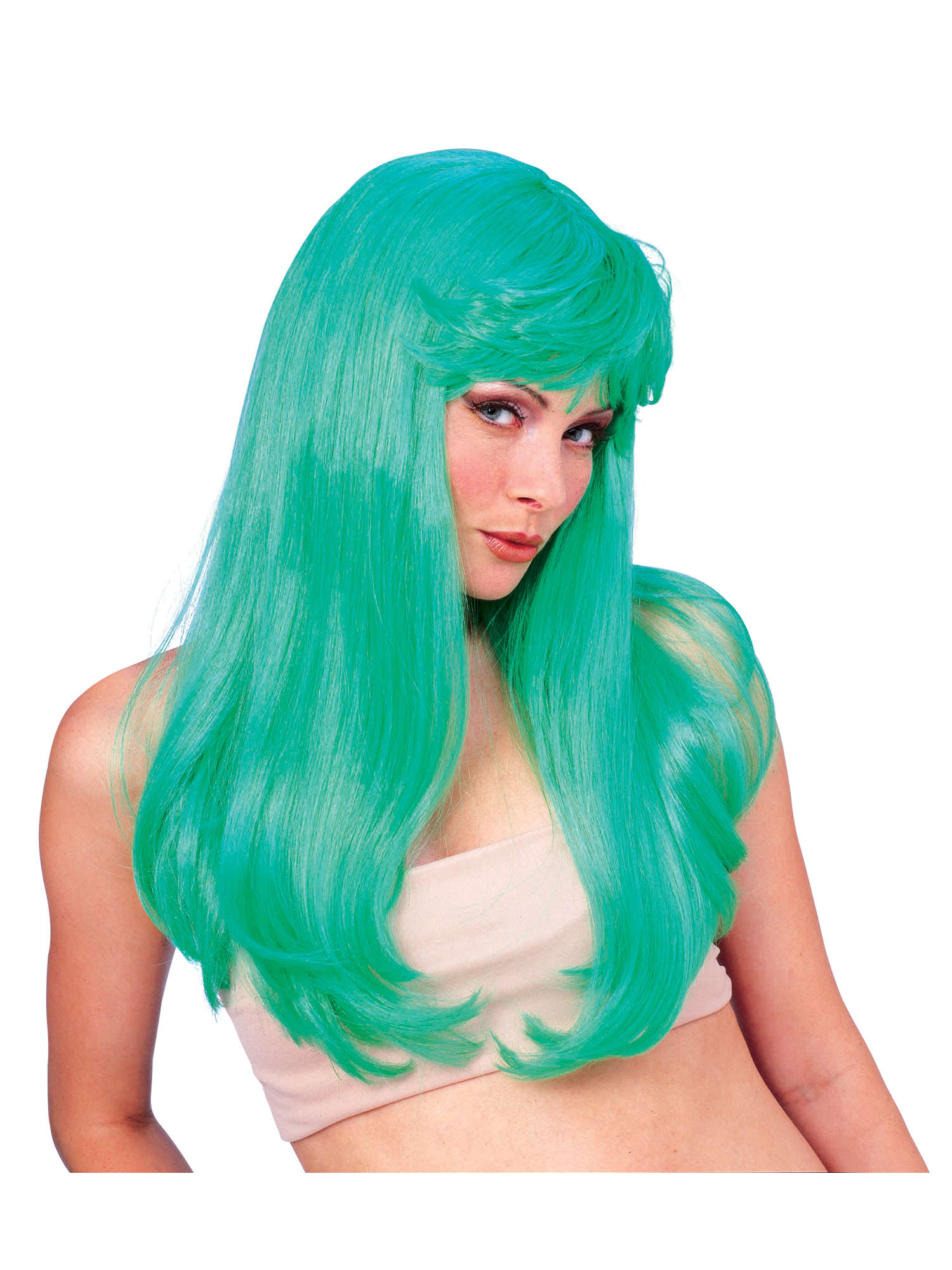 Glamour Wig Green 2