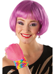 Super Model Purple Wig 1