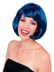 Super Model Blue Wig 1