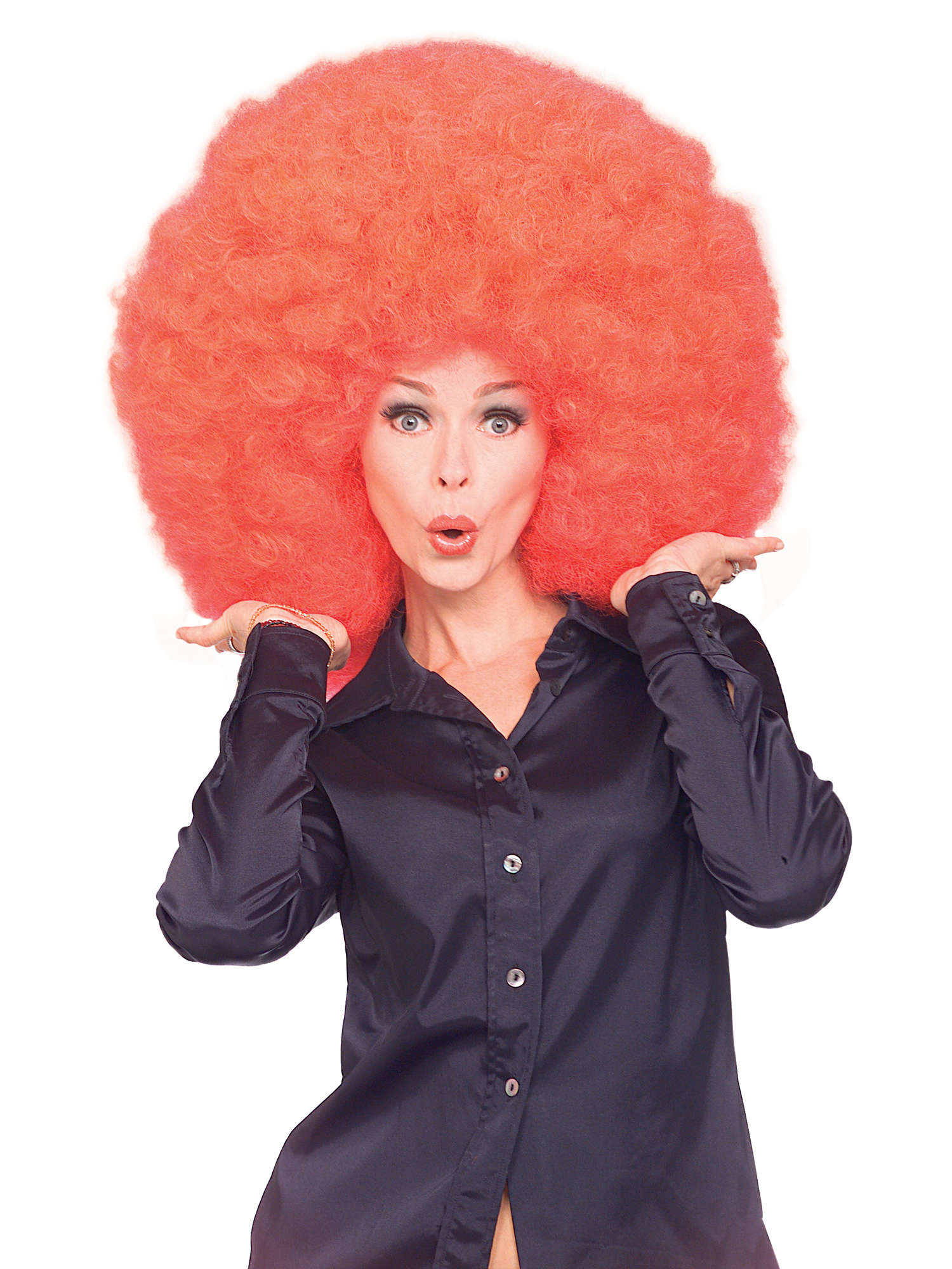 Red Oversize Afro/Clown 1