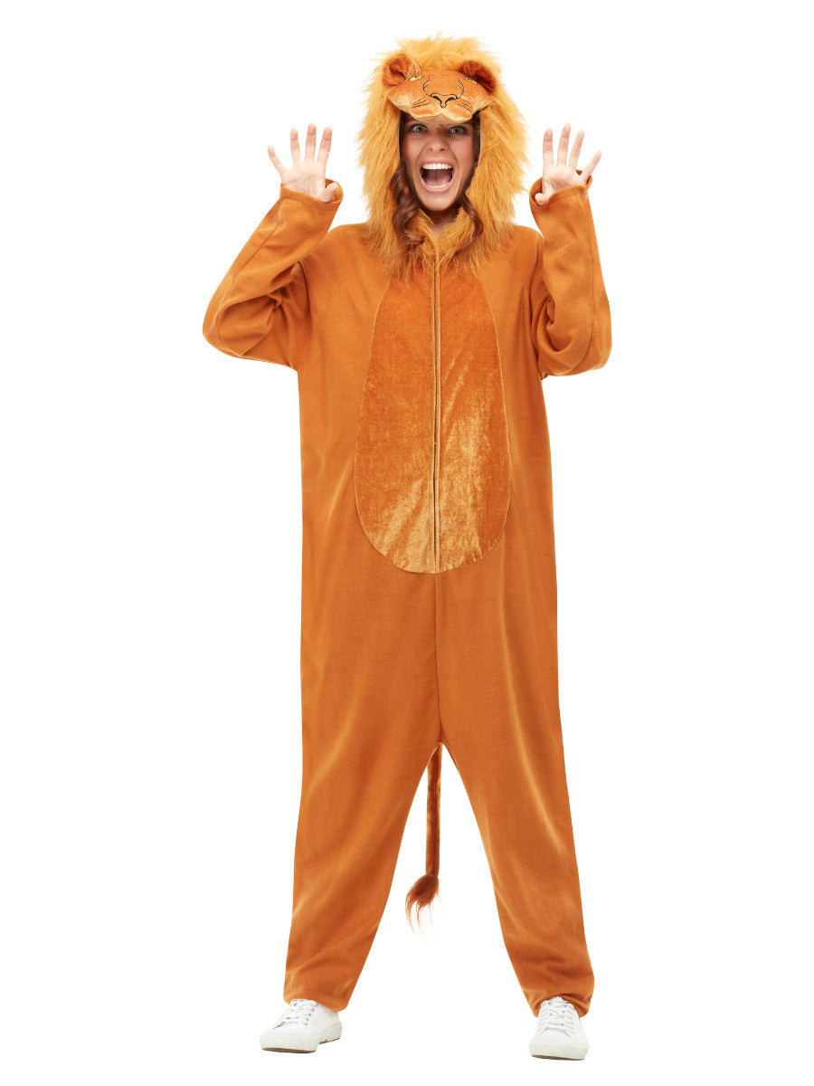 Lion Costume, Brown - 1