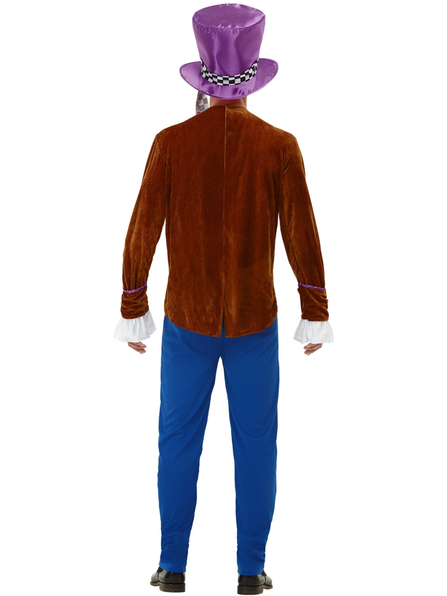 Mad Hatter Costume, Multi-Coloured 2