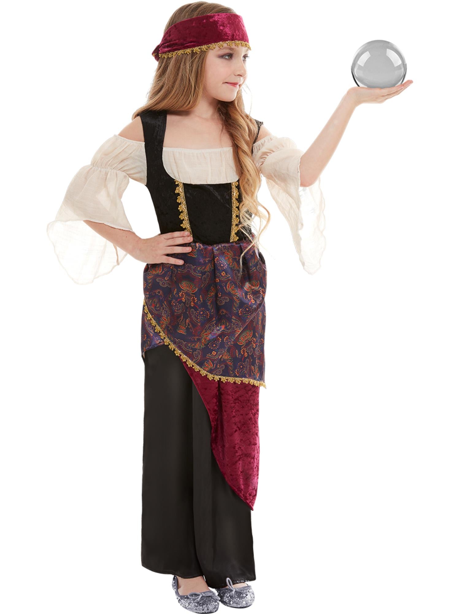 Deluxe Fortune Teller Costume, Multi-Coloured 1