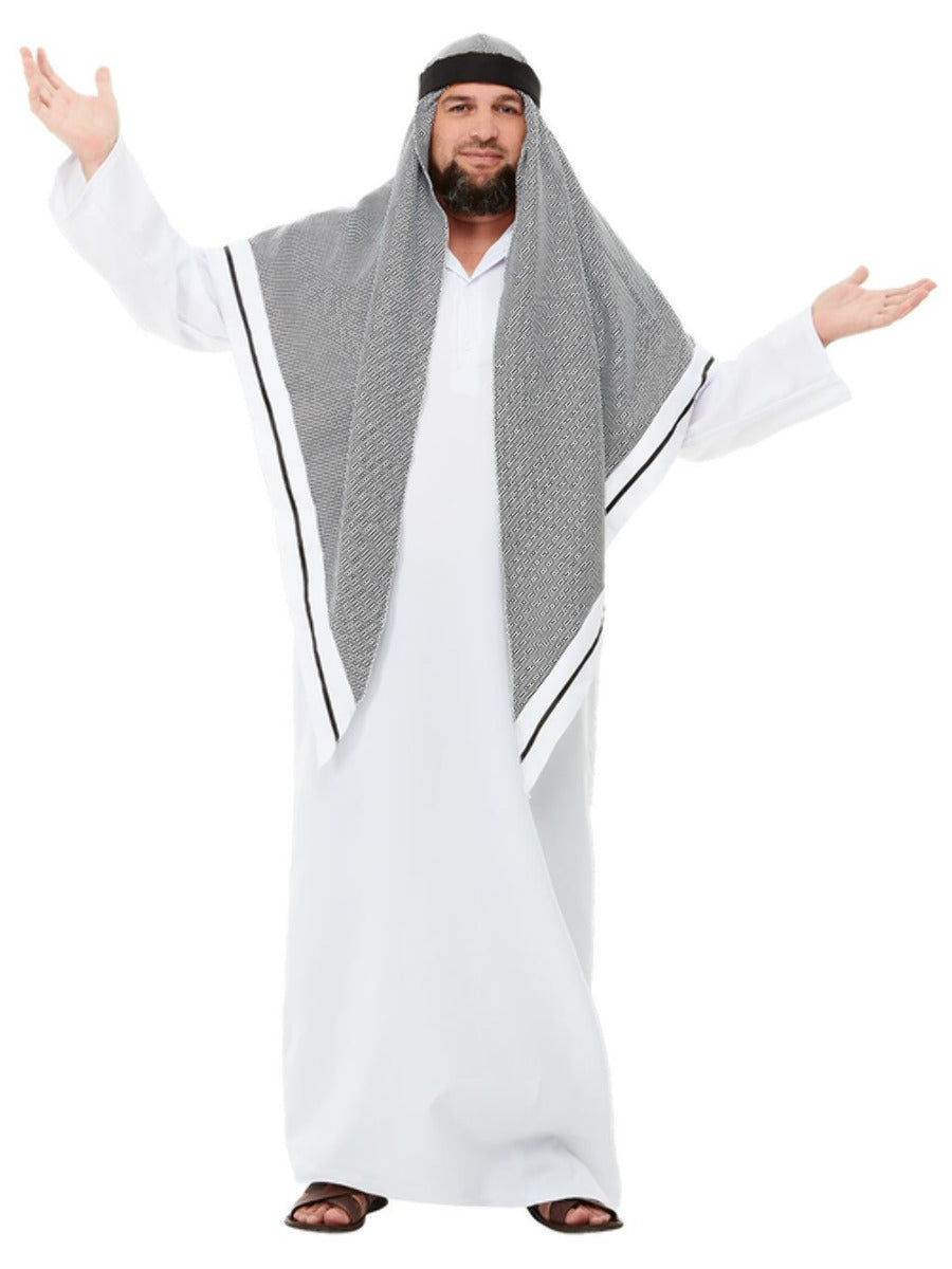 Deluxe Fake Sheikh Costume, White - 5
