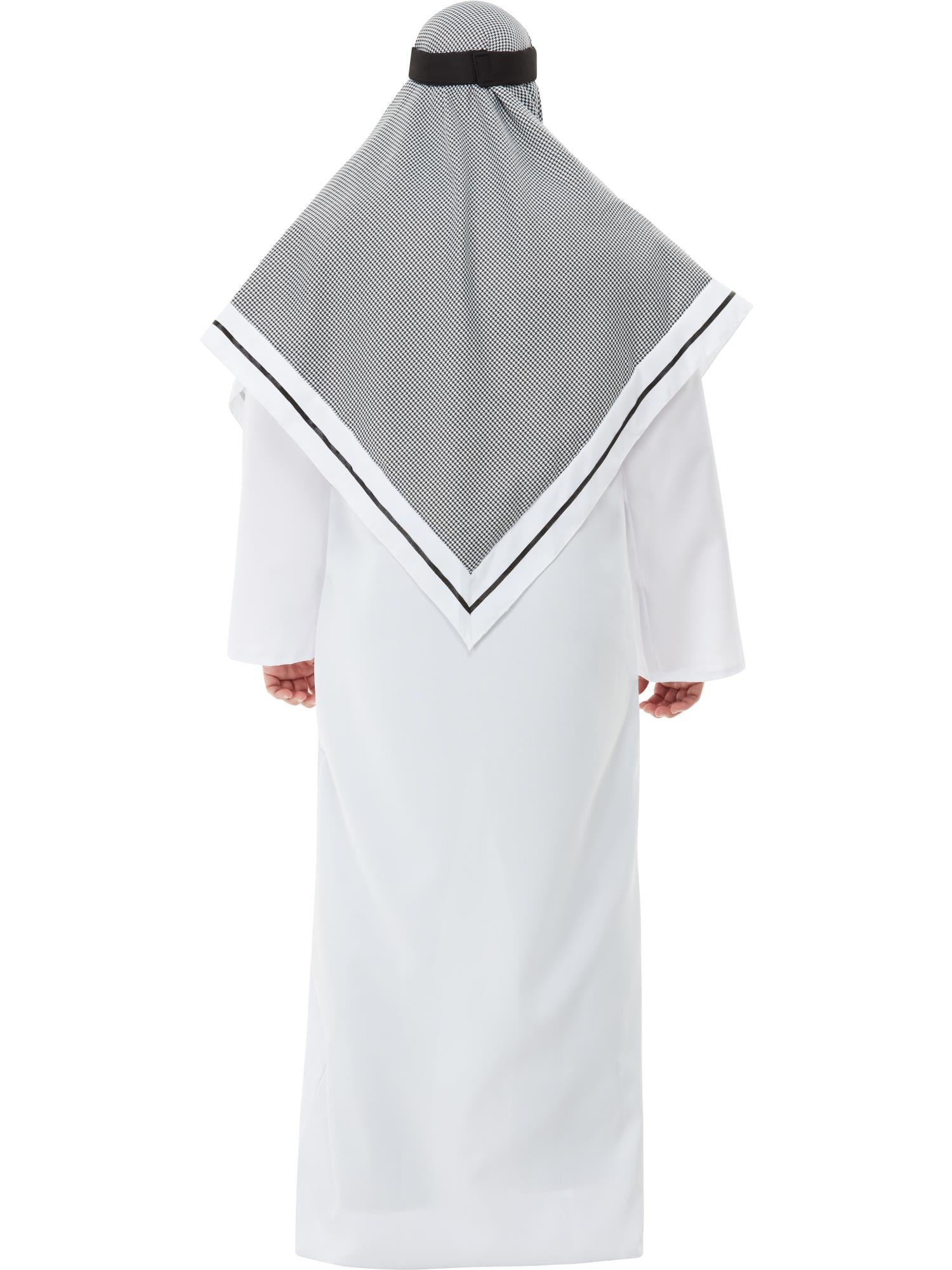 Deluxe Fake Sheikh Costume, White 2