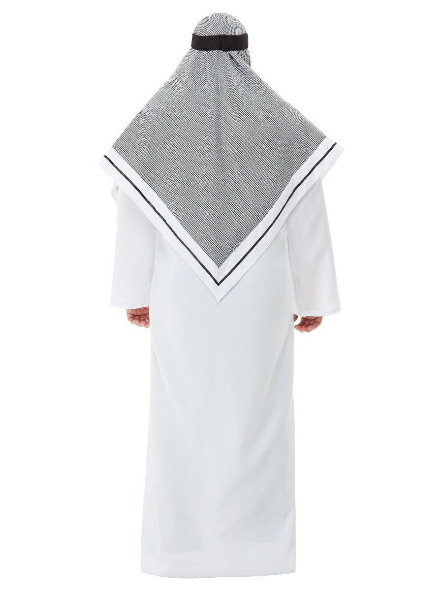 Deluxe Fake Sheikh Costume, White - 3