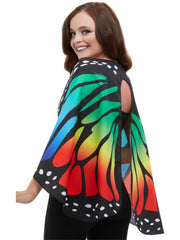 Monarch Butterfly Fabric Wings, Multi-Coloured 1