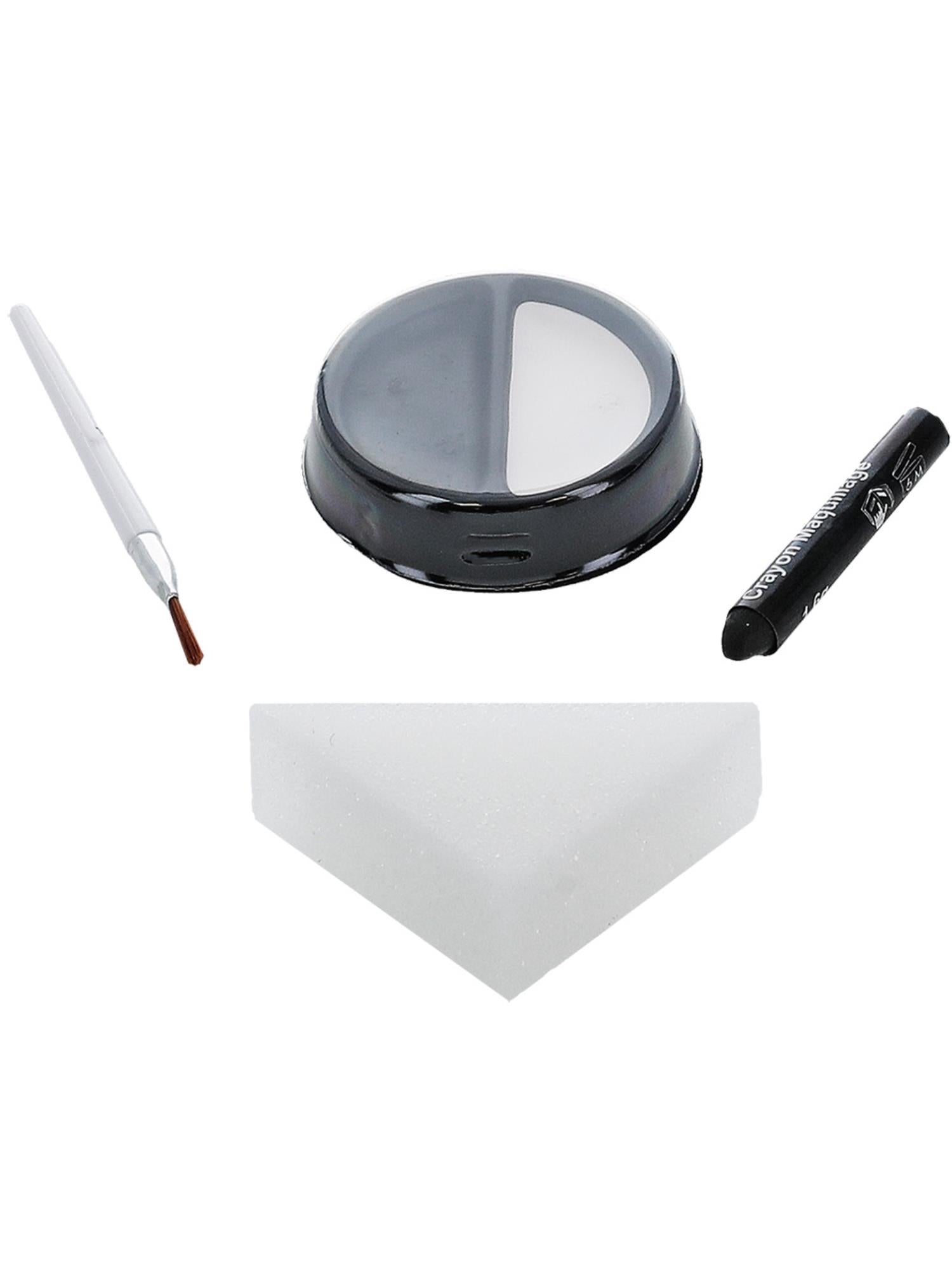 Smiffys Make-Up FX, Kids Skeleton Kit, Aqua, Black 3