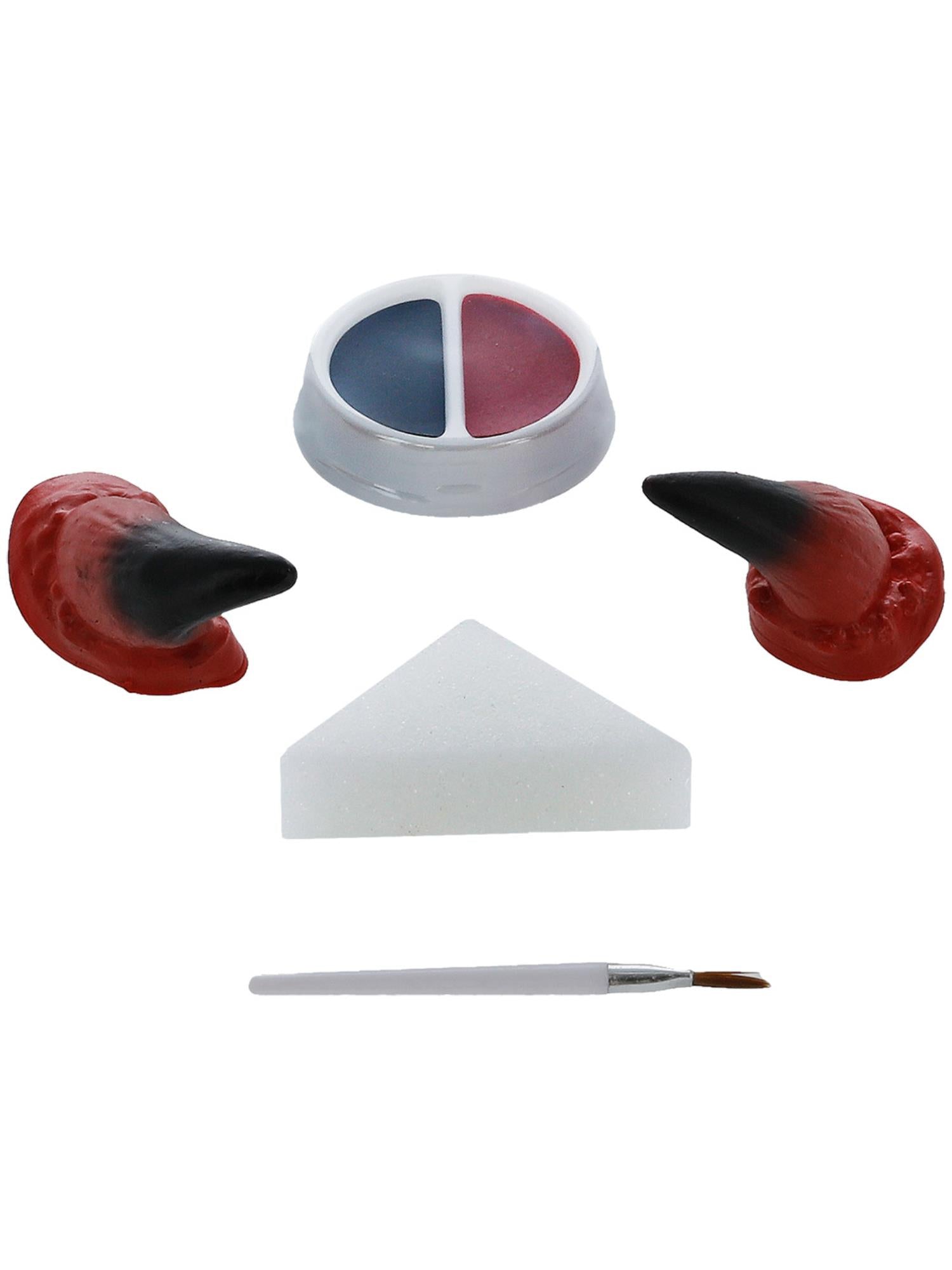 Smiffys Make-Up FX, Devil Kit, Aqua, Red & Black 3