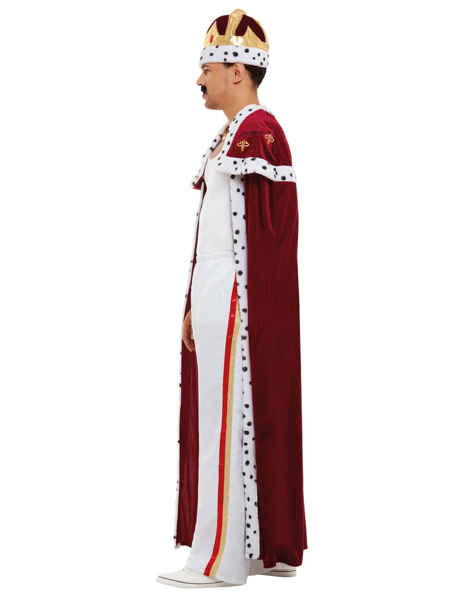 Queen Deluxe Royal Costume, Red 3