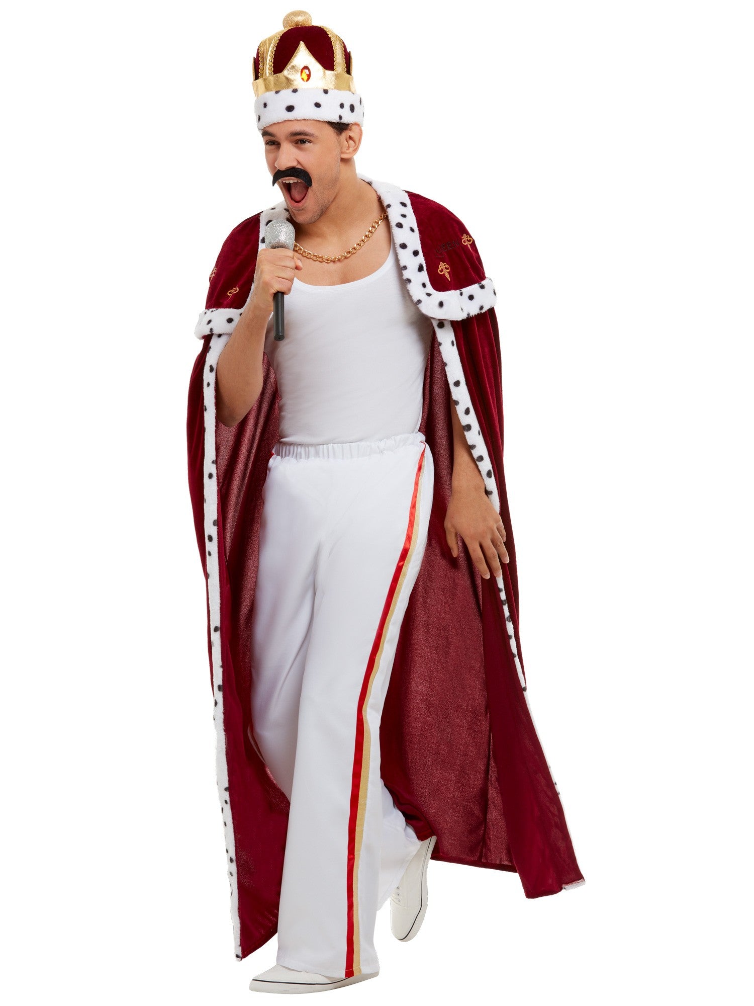 Queen Deluxe Royal Costume, Red 1