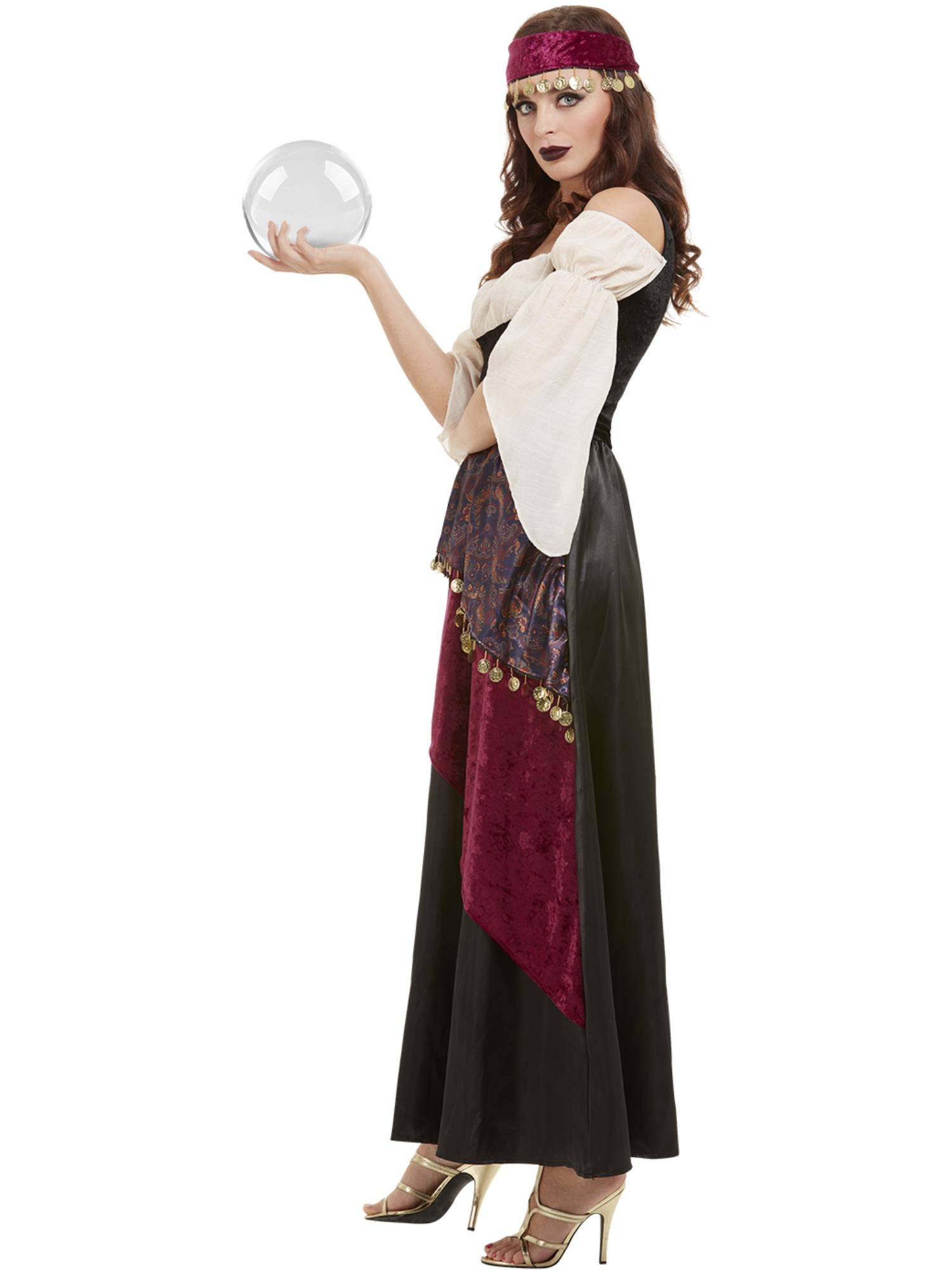 Deluxe Fortune Teller Costume, Black 3