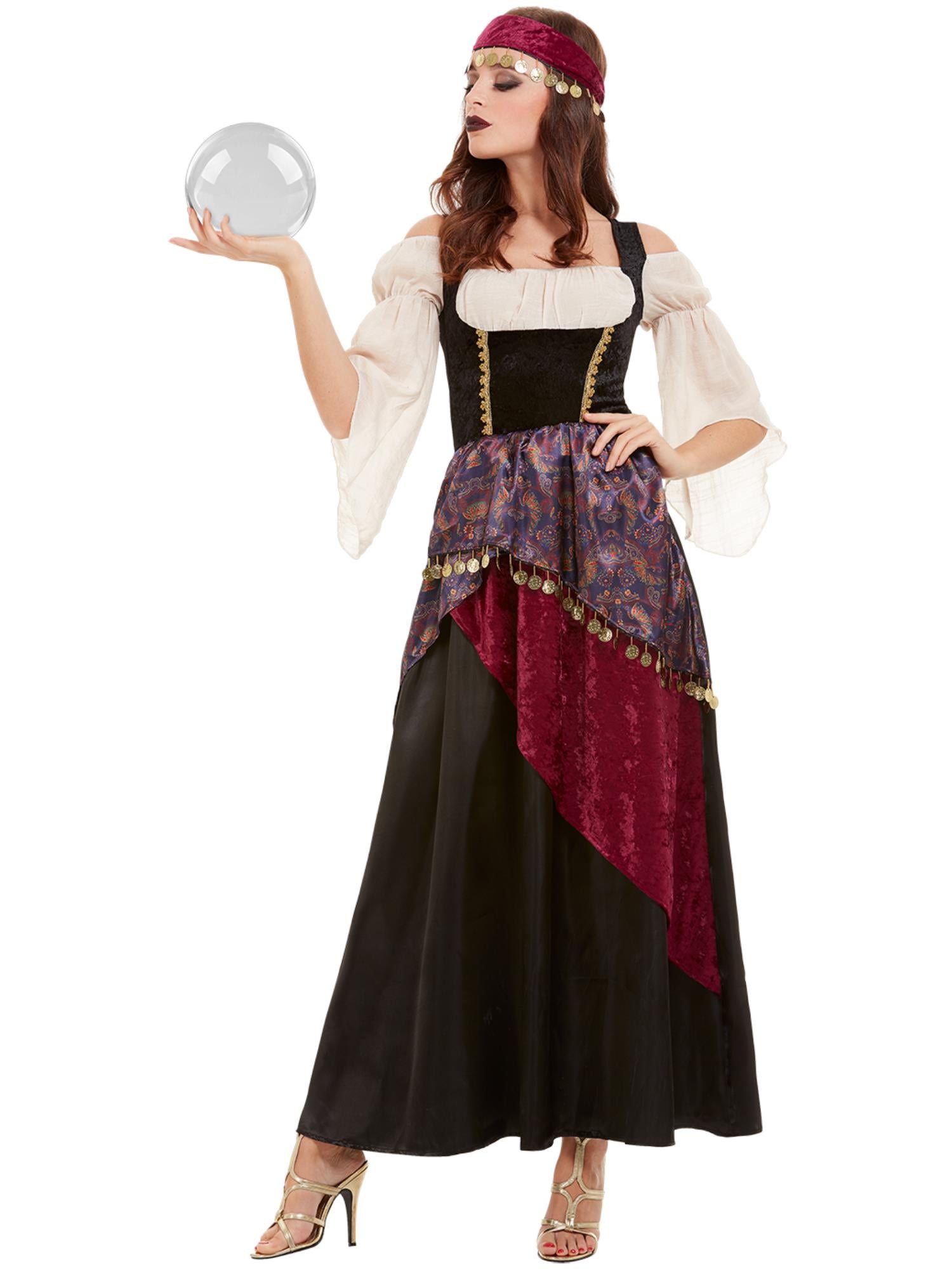 Deluxe Fortune Teller Costume, Black 1