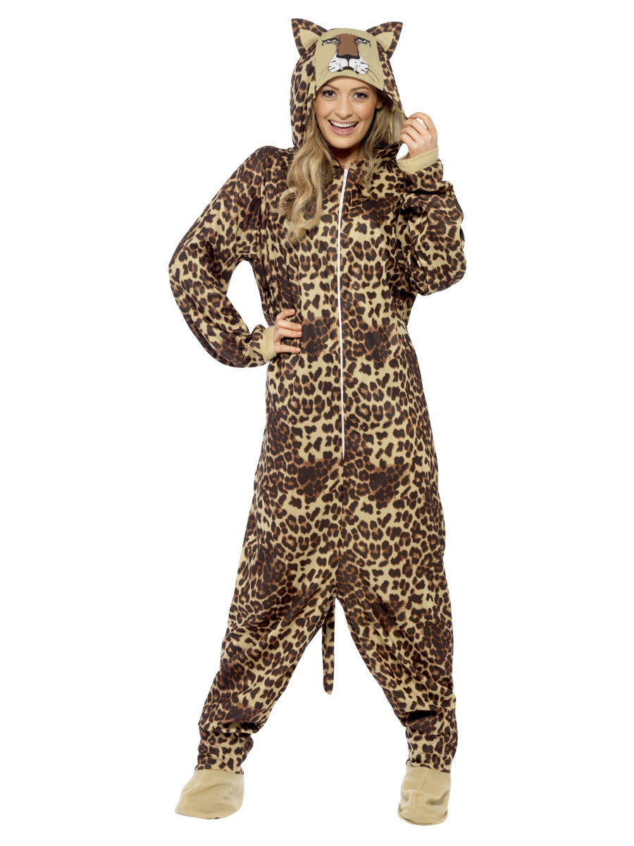 Leopard Costume, Brown - 3