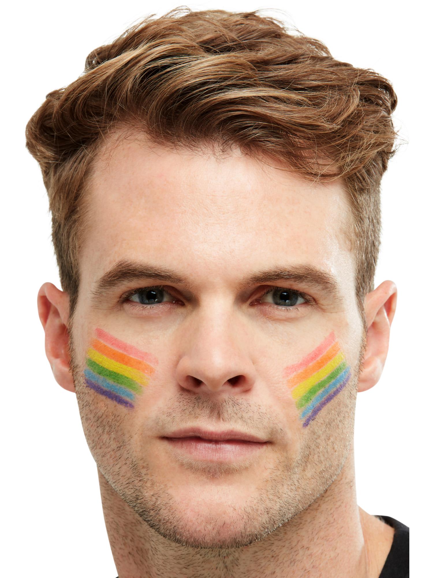 Smiffys Make-Up FX, Rainbow Greasepaint Stick 1