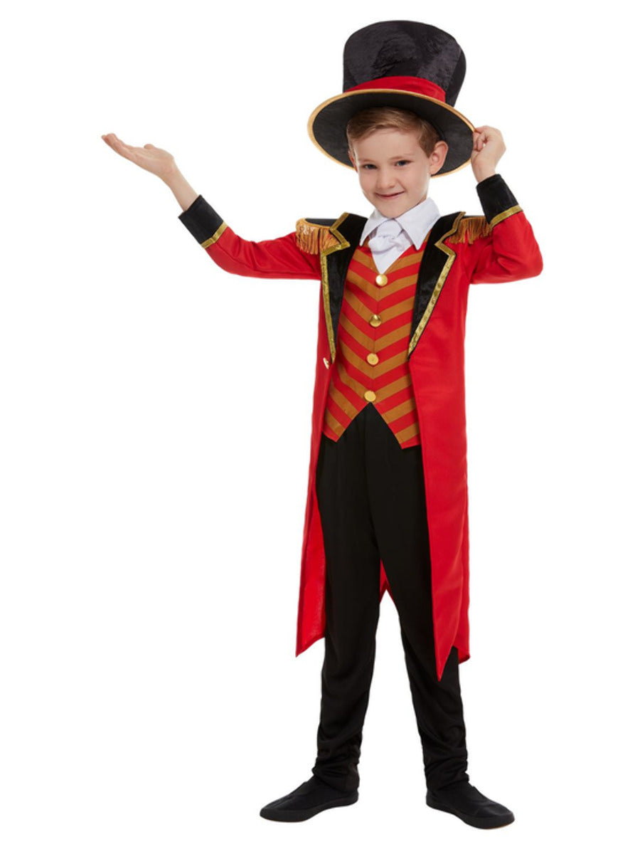 Deluxe Ringmaster Costume, Red - 5