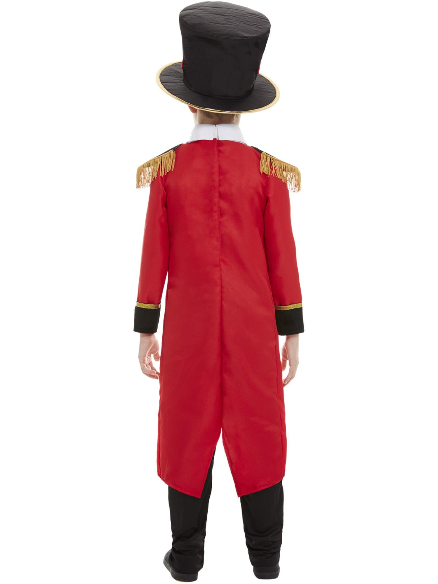 Deluxe Ringmaster Costume, Red 2