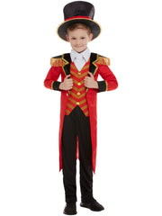 Deluxe Ringmaster Costume, Red 1