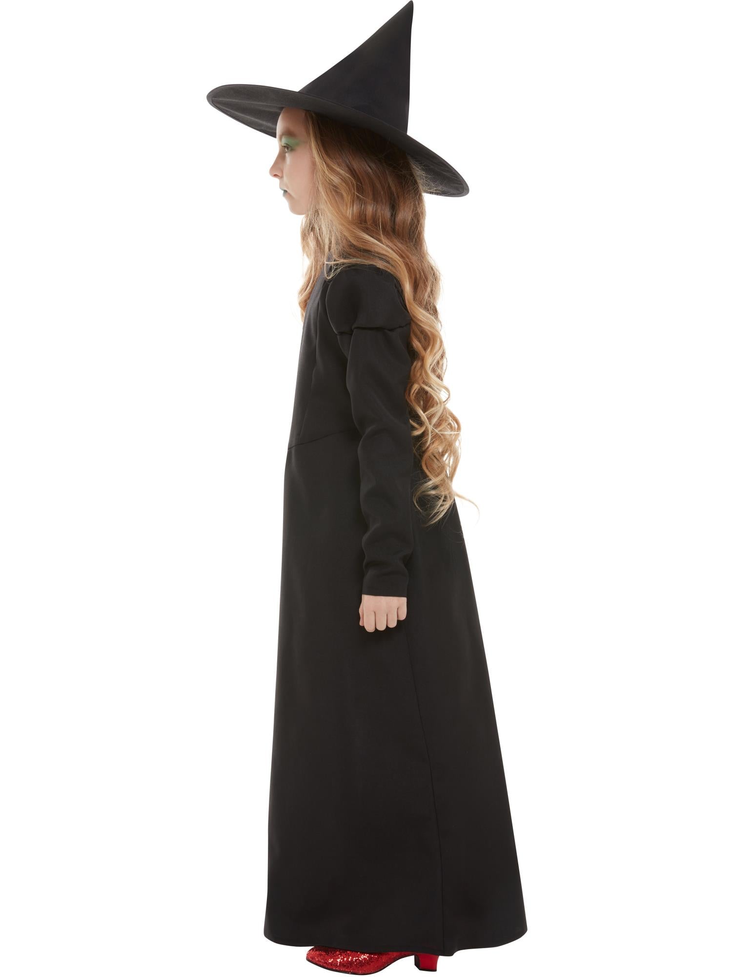 Wicked Witch Girl Costume, Black 3
