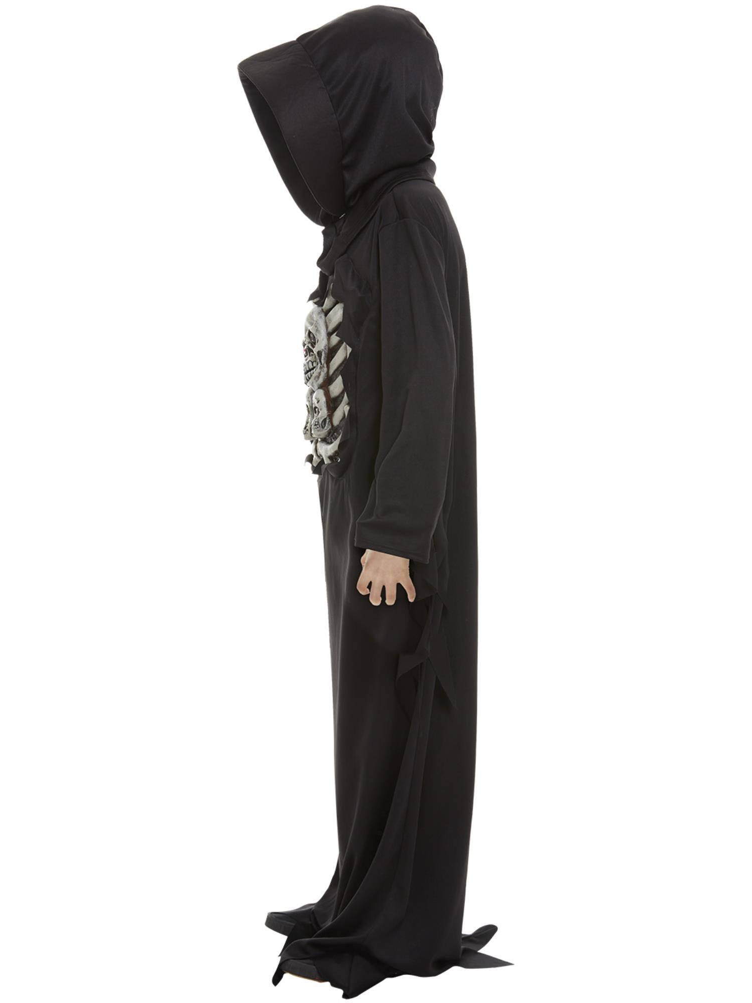 Skeleton Reaper Costume, Black 3