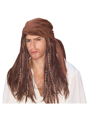 Caribbean Pirate Wig 1